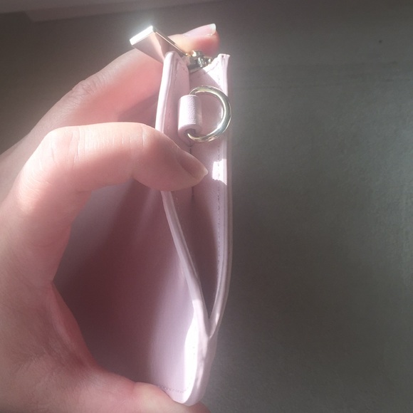 Pop & Suki Leather Zip Pouch “Cotton Candy” - Picture 4 of 6